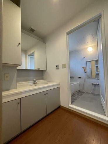 イーストヴァリュー弦巻　最上階　角部屋　駅近　南面リビングの洗面所