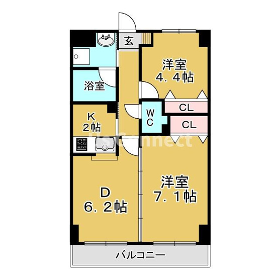 【間取り】 | ツインプラザ幸