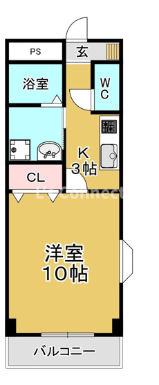 【間取り】 | サンシーブル八乙女