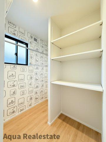 シングルハウス　上福岡町の収納|小物を収納するのに便利です※同仕様モデルハウス写真です