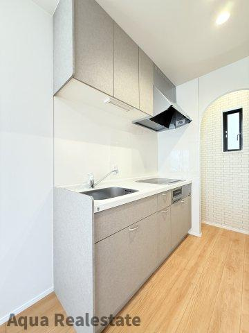 シングルハウス　上福岡町のキッチン|お料理しやすいキッチンです※同仕様モデルハウス写真です