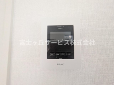 【セキュリティ】 | 磐田市見付 8期 新築一戸建て | TV付インターホンです