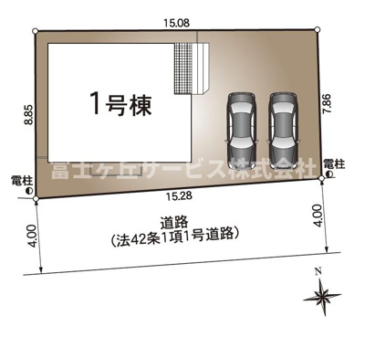 【区画図】 | 磐田市見付 8期 新築一戸建て | 区画図です