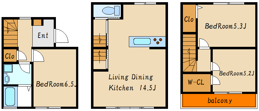 アルポルト上ノ丸の間取り