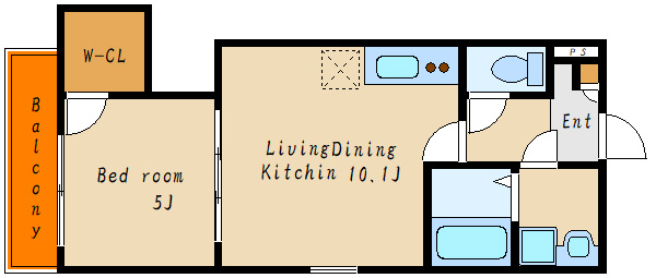 ジーメゾン明石林崎の間取り