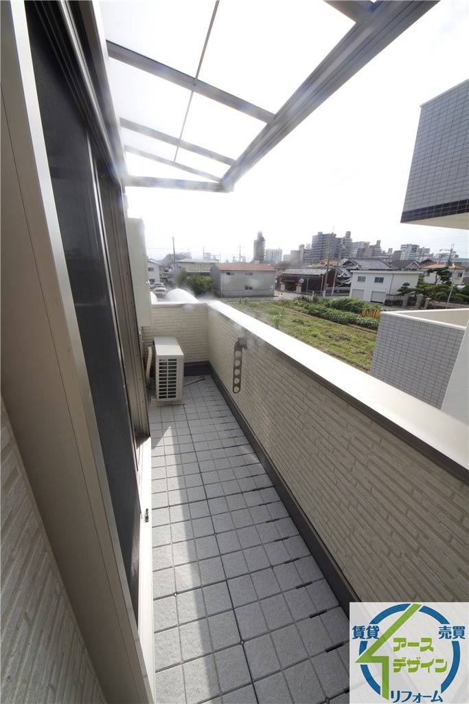 セントポーリア明石のバルコニー