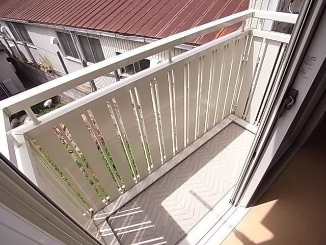 クロシェット津田沼のバルコニー