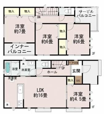 【間取り】 | 高崎市双葉町A号棟