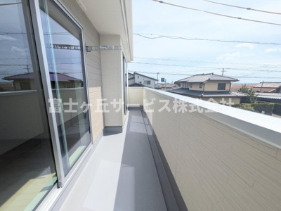 【バルコニー】 | 浜松市浜名区宮口 新築一戸建て | バルコニーです