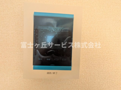 【セキュリティ】 | 浜松市浜名区宮口 新築一戸建て | TV付インターホンです