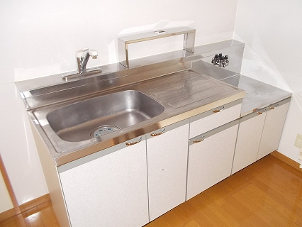 総社市中央５丁目の賃貸マンションのキッチン