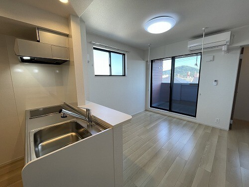 ニューファインシティの居間・リビング