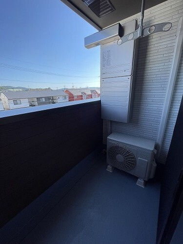 ニューファインシティのバルコニー