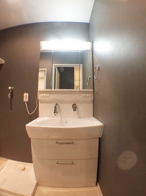 ブルーアゲートの洗面所