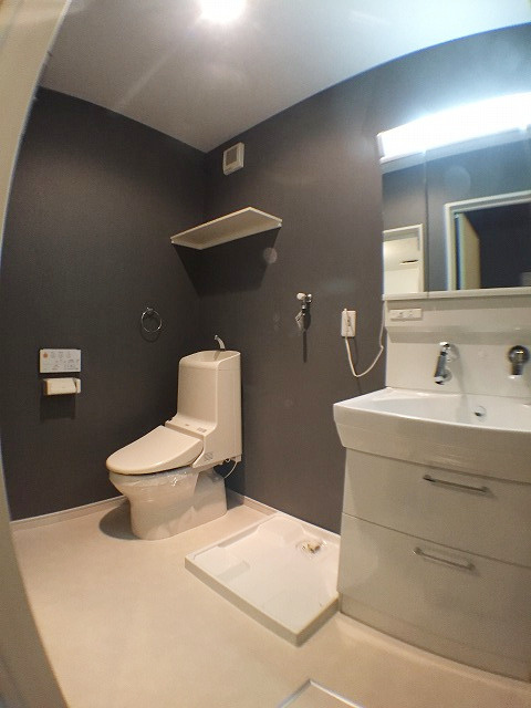 ブルーアゲートの洗面所