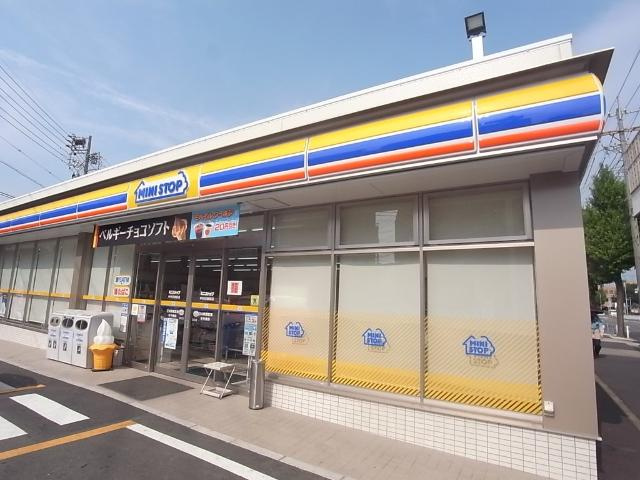 エスト　ソレイユの周辺|ミニストップ中村日赤前店まで128ｍ