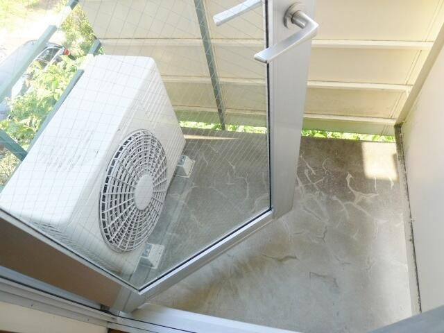 アサダフラットのバルコニー