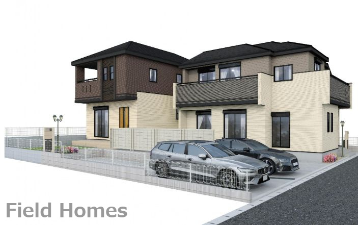 大和市上和田新築戸建て　2号棟の外観|外観イメージ「大和市上和田新築戸建て」