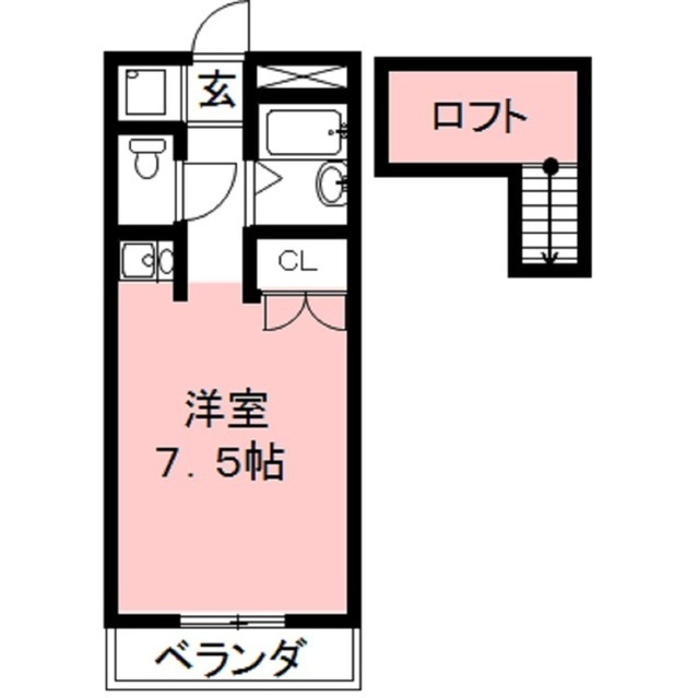 フローレス雨屋の間取り