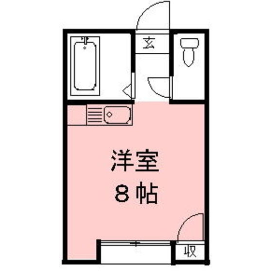 ハイツ杉山Ⅳの間取り