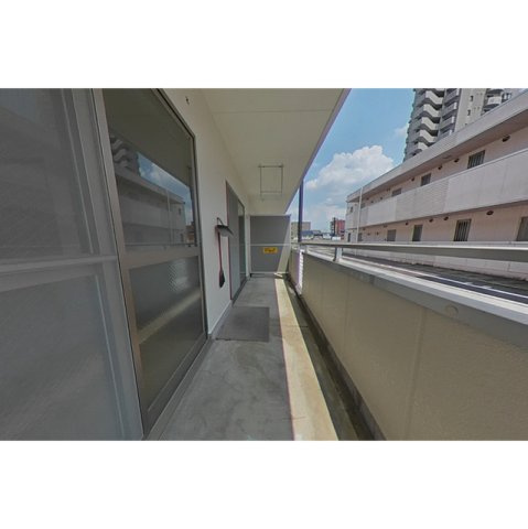 エステート福田町のバルコニー