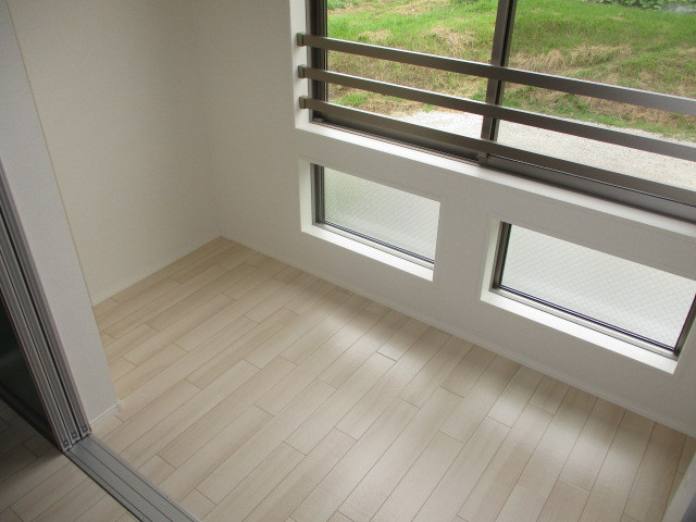 porte bonheurふたかみのバルコニー