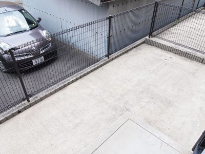 【バルコニー】 | ファミールスギモト1 | 専用庭