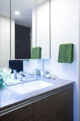 【洗面所】 | パークハビオ恵比寿