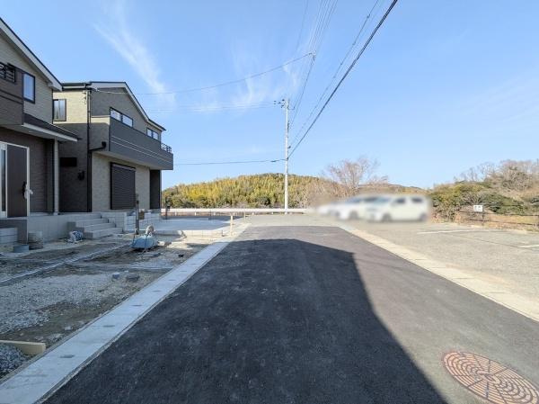 【前面道路含む現地写真】 | 垂水区桃山台6丁目　B号棟　新築戸建