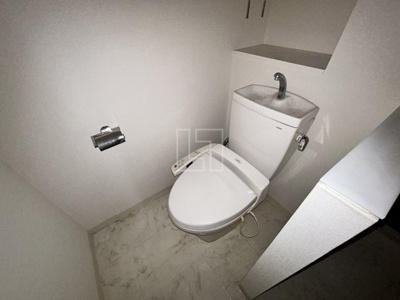 【トイレ】 | 南堀江アパートメントグランデ | 南堀江アパートメントグランデ　温水洗浄便座