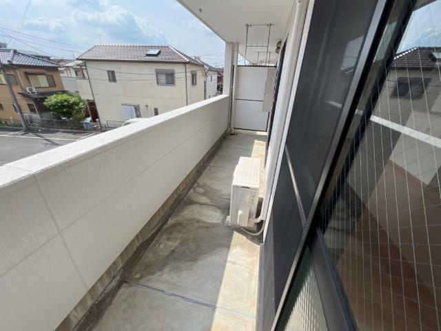 ル・シェル岩倉のバルコニー|ベランダ