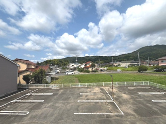 【展望】 | 安芸郡熊野町城之堀1丁目　全5区画　NO3 | バルコニーからの見晴らし☆さえぎる建物がないので陽当たり・通風良好です☆