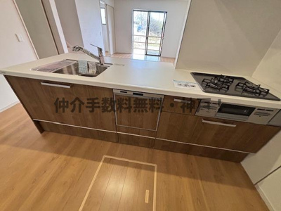 【キッチン】 | 神戸市西区玉津町新方　新築戸建　仲介手数料無料！ | キッチンです