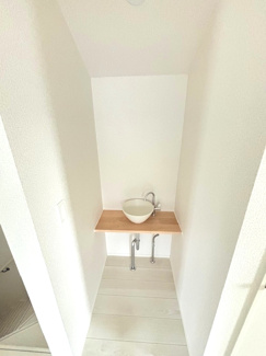 【洗面所】 | 廿日市市前空４　2780万円～（前空駅）全2区画　NO1.2 | 2階洗面台
