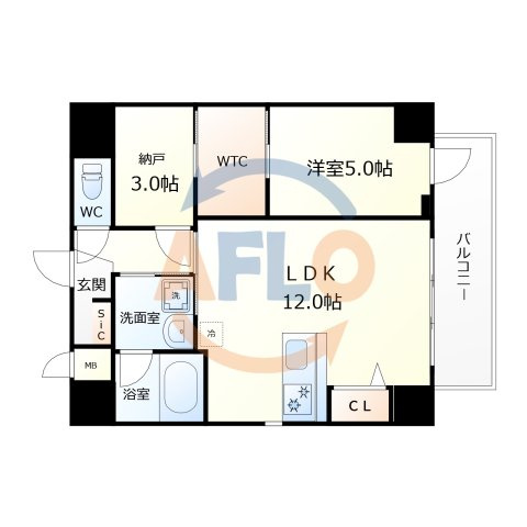 La CASA上汐　生魂小学校区の間取り|La CASA上汐　間取り