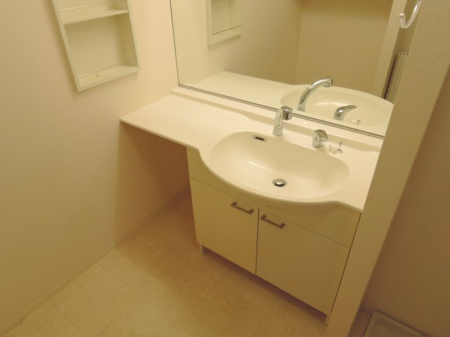 アップル城北の洗面所