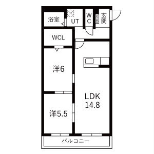 【間取り】 | アーバンコート尾西