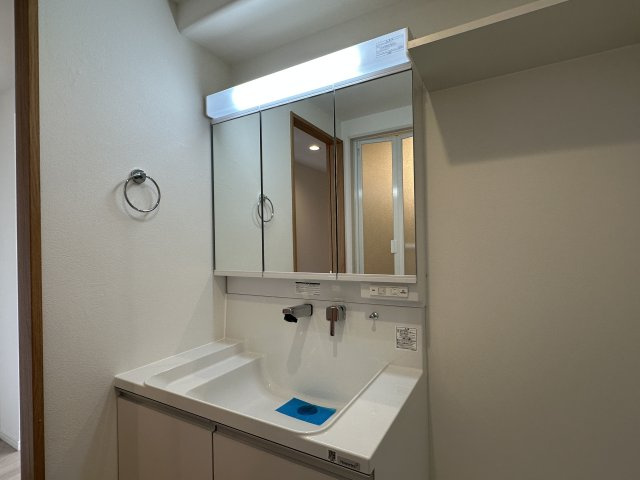大久保スカイハイツの独立洗面台