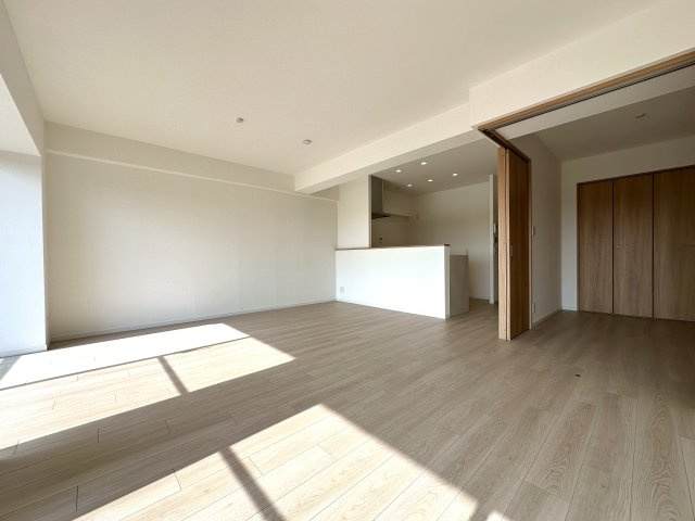 大久保スカイハイツの居間・リビング