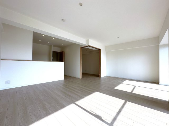 大久保スカイハイツの居間・リビング