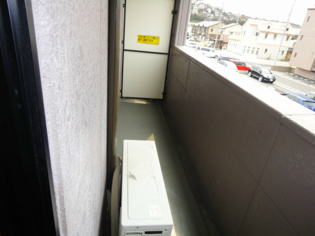 ボヌールヴィラージュのバルコニー