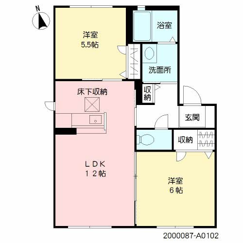 シャーメゾン永江町の間取り