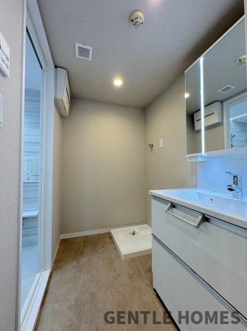 ライオンズマンション博多南の洗面所