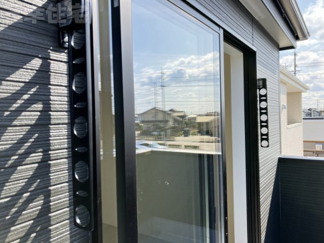 碧南市善明町の設備|バルコニーには物干し設備があります