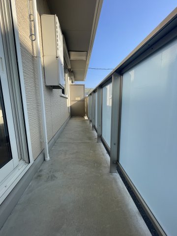 ライジングサンⅢのバルコニー