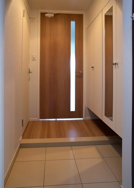 エンクレスト博多MATEの玄関|落ち着いた玄関です