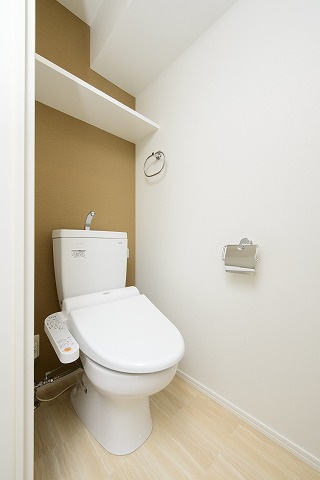 エンクレスト博多MATEのトイレ|落ち着いたトイレです