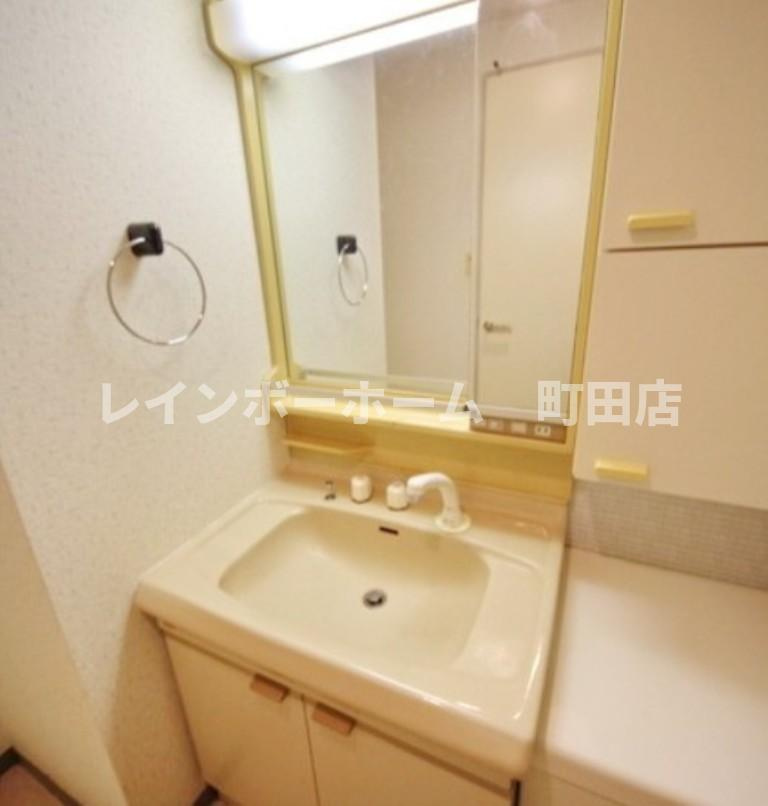 グローリア初穂大倉山※初期費用分割あと払いサービス利用可能物件の洗面所