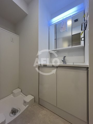 スプランディッドライズ新大阪ノースの独立洗面台|スプランディッドライズ新大阪ノース　洗面台