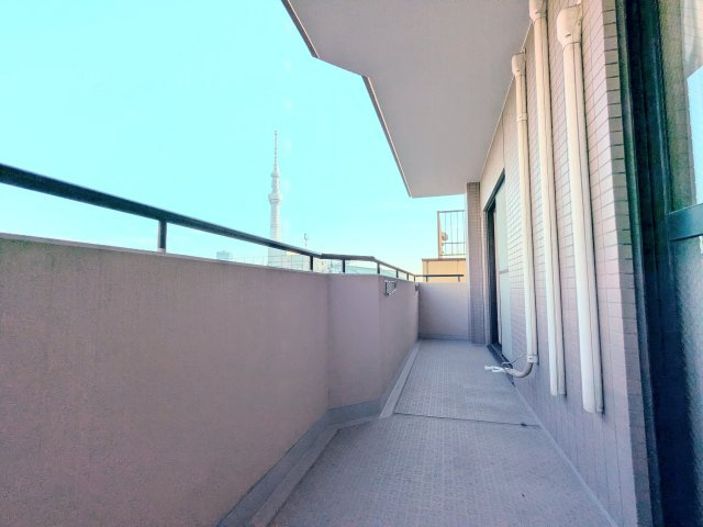 ロイヤルステージ浅草のバルコニー|～バルコニー写真～